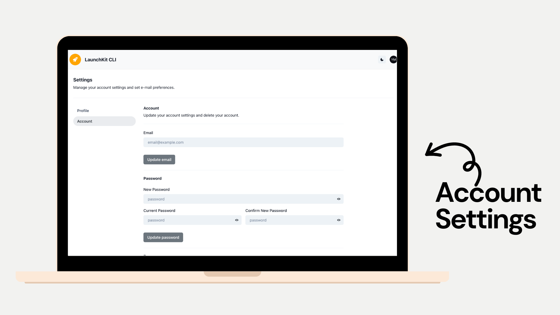 Launchkit-Cli - Generieren Sie den Boilerplate -Code, um Ihr MVP schnell zu erstellen Medien 4