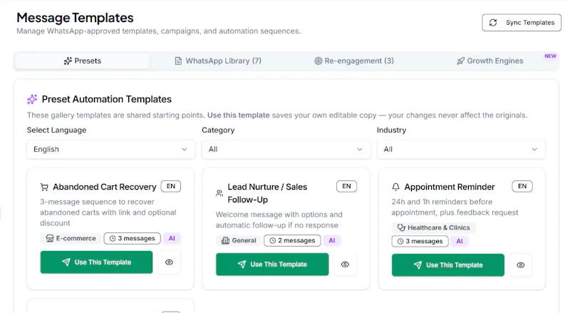 WhachatCRM for Shopify screenshot 2