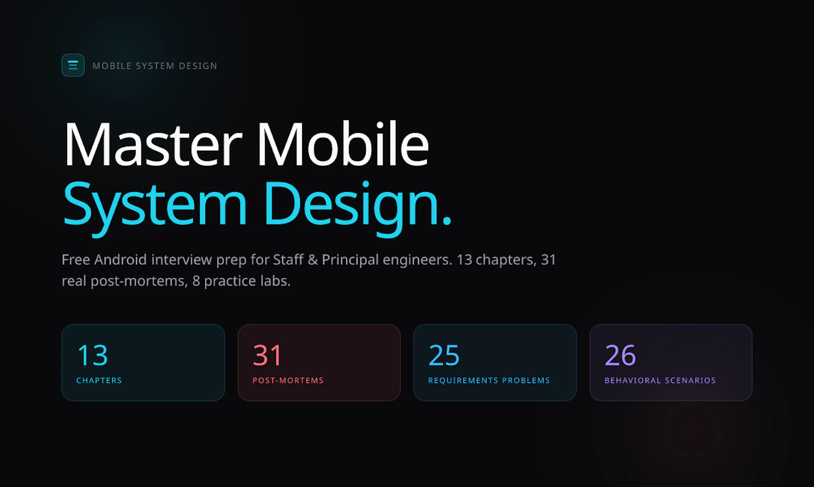 Mobile System Design screenshot 1