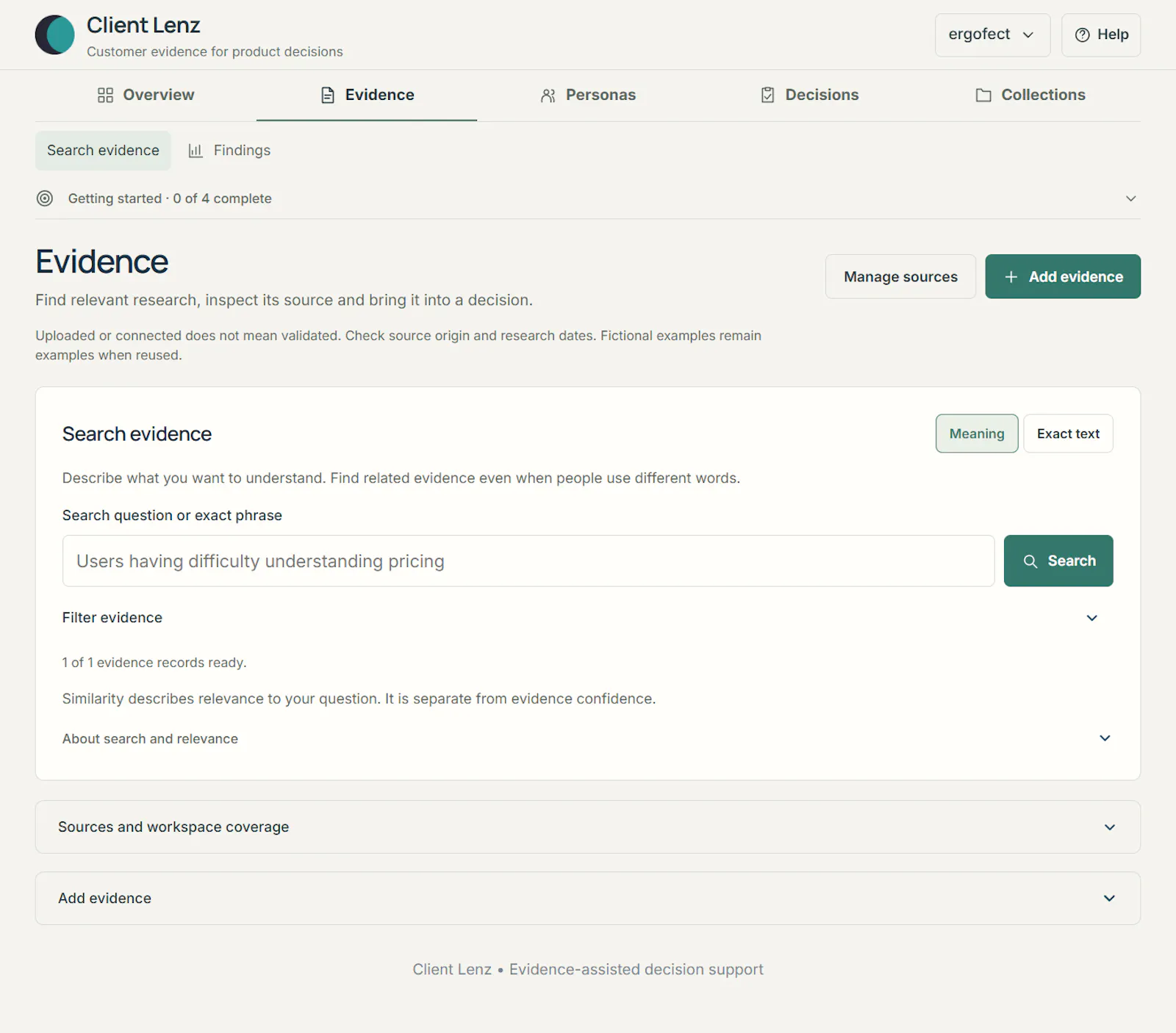 Client Lenz screenshot 3