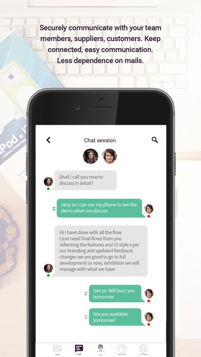 Vibrant Work App gallery image