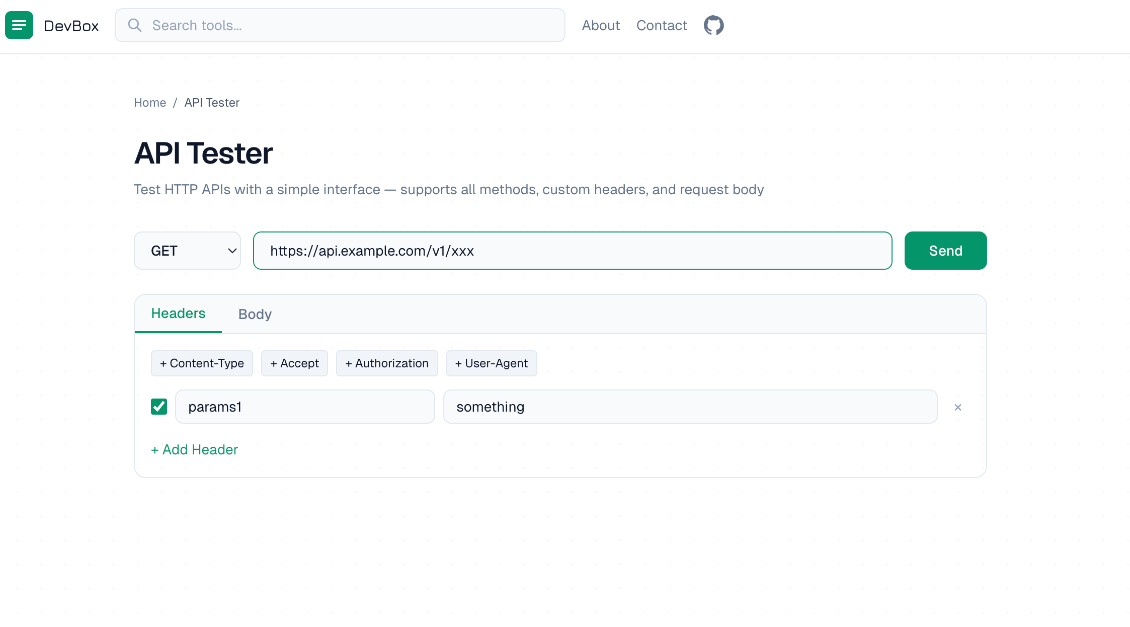 DevBox gallery image