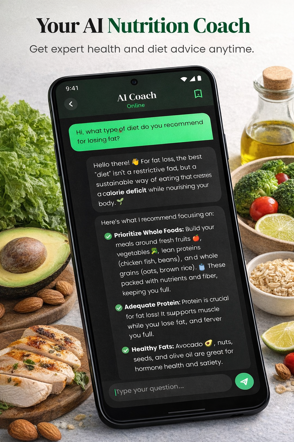 Connect Nutrition AI - Screenshot 3 showing product features and functionality