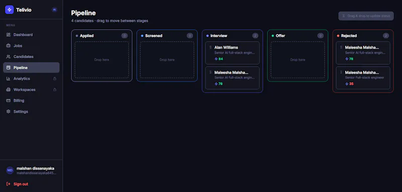 Telivio screenshot 2