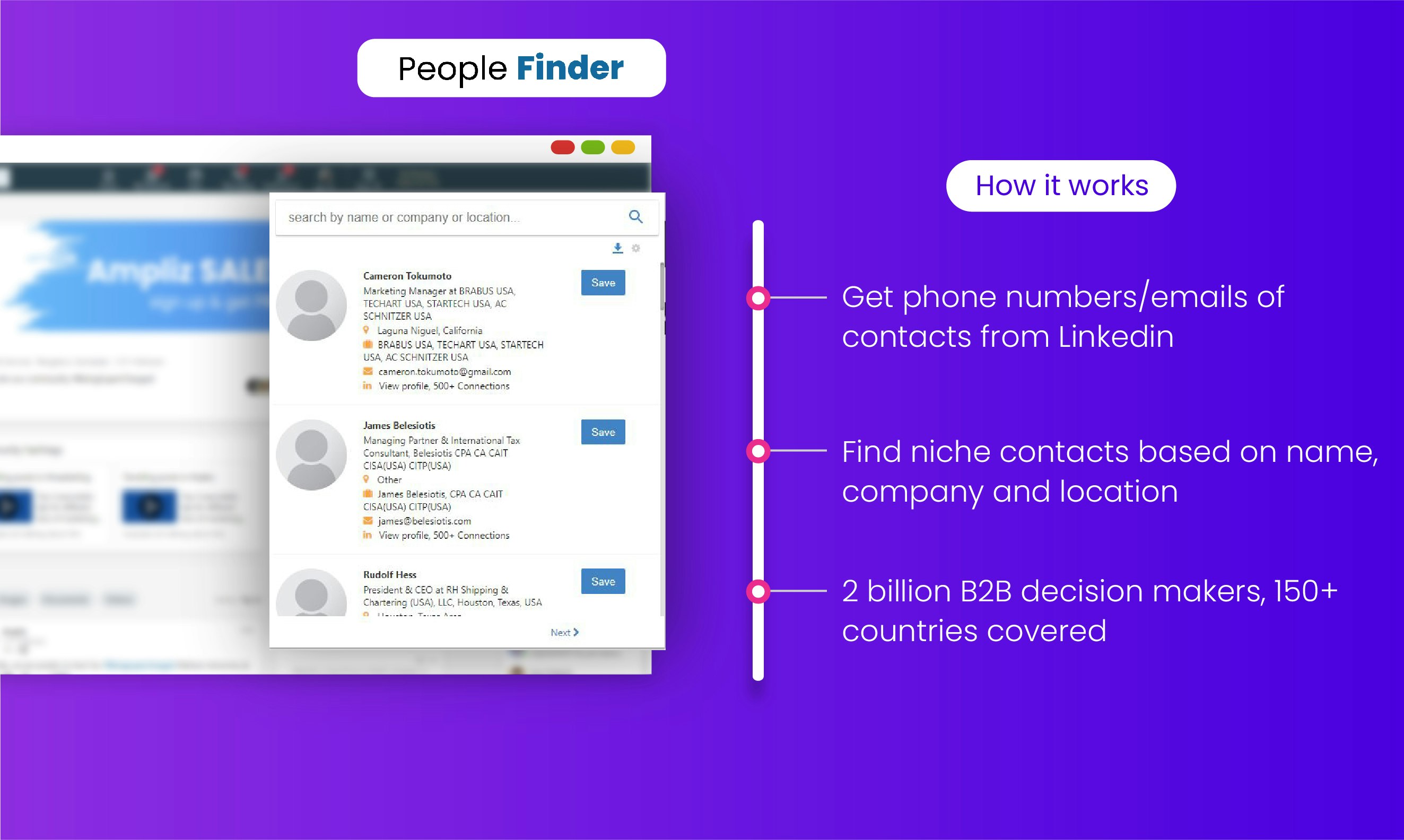 Ampliz SalesBuddy and PeopleFinder gallery image
