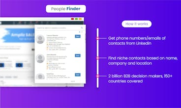 Ampliz SalesBuddy and PeopleFinder gallery image