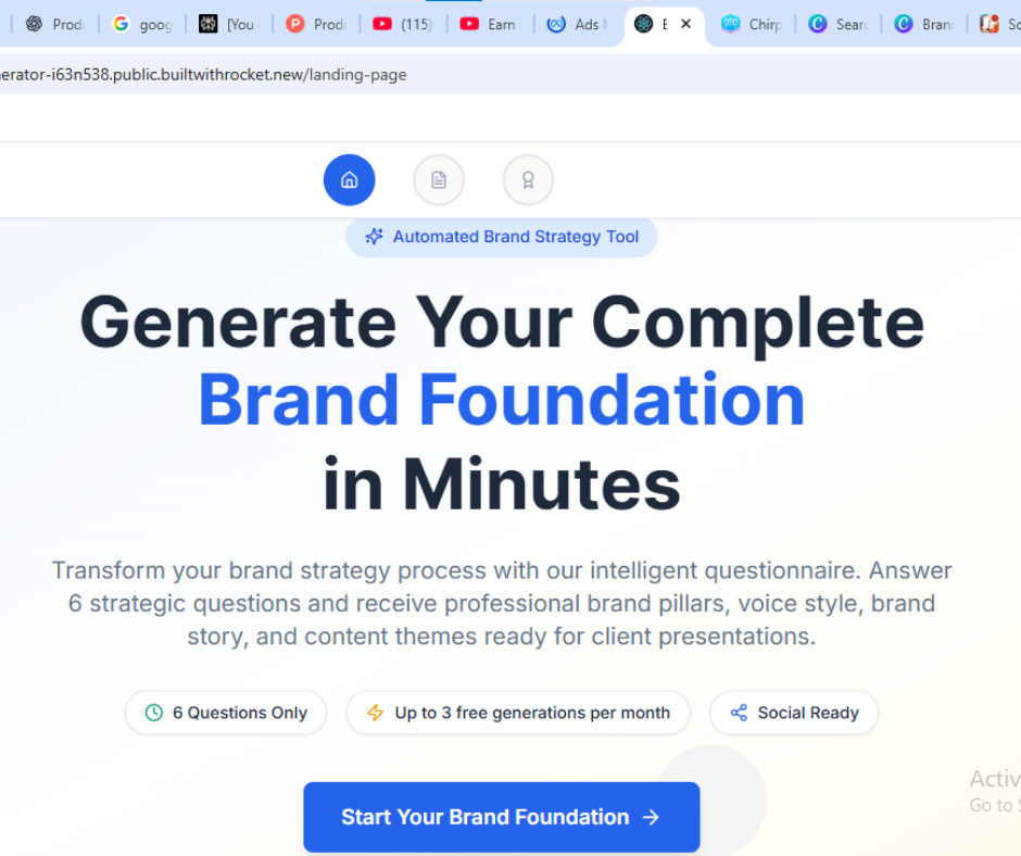 Générateur de brandcraft media 1