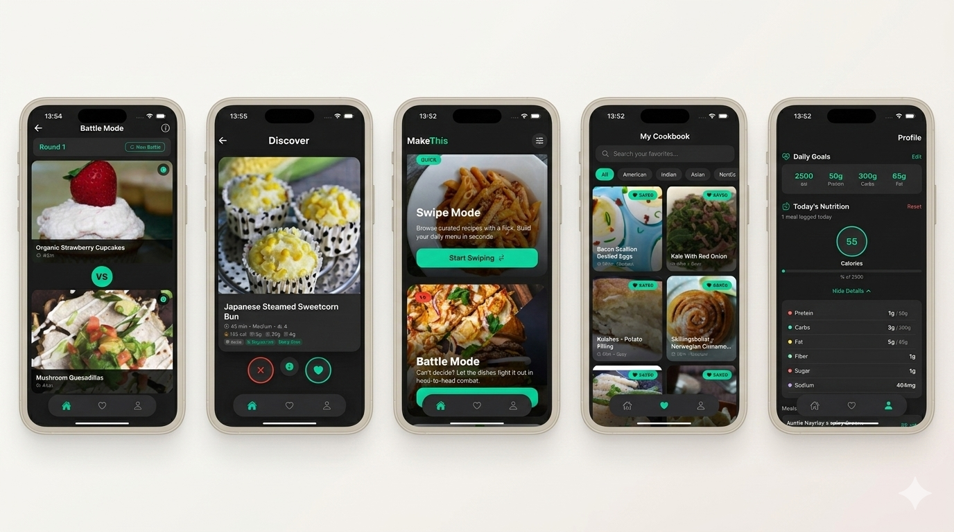Make This - Gamifying cooking decisions gallery image