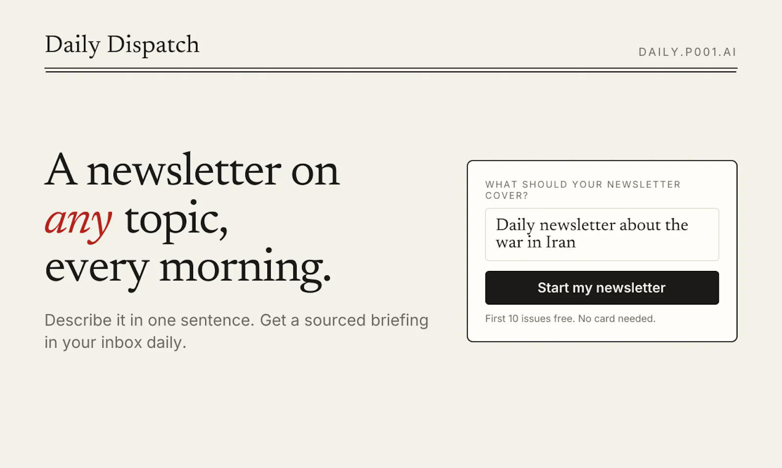 Daily Dispatch screenshot 4