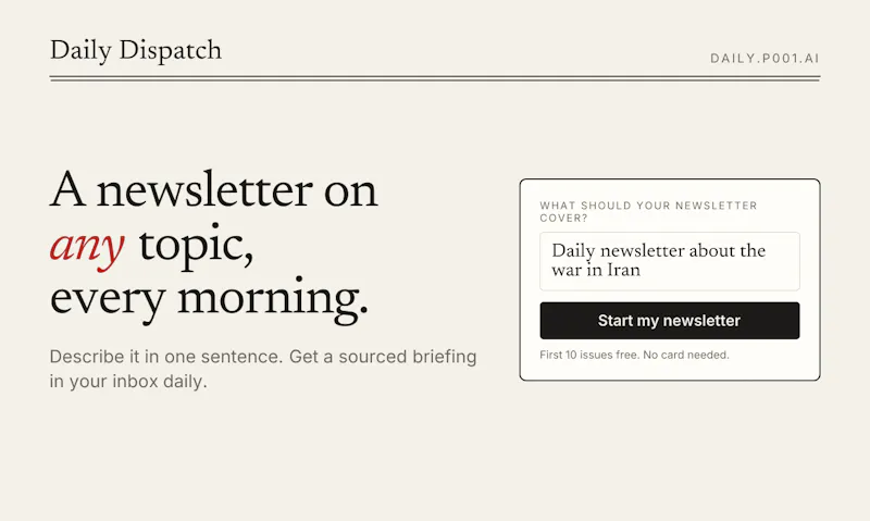 Daily Dispatch screenshot 4