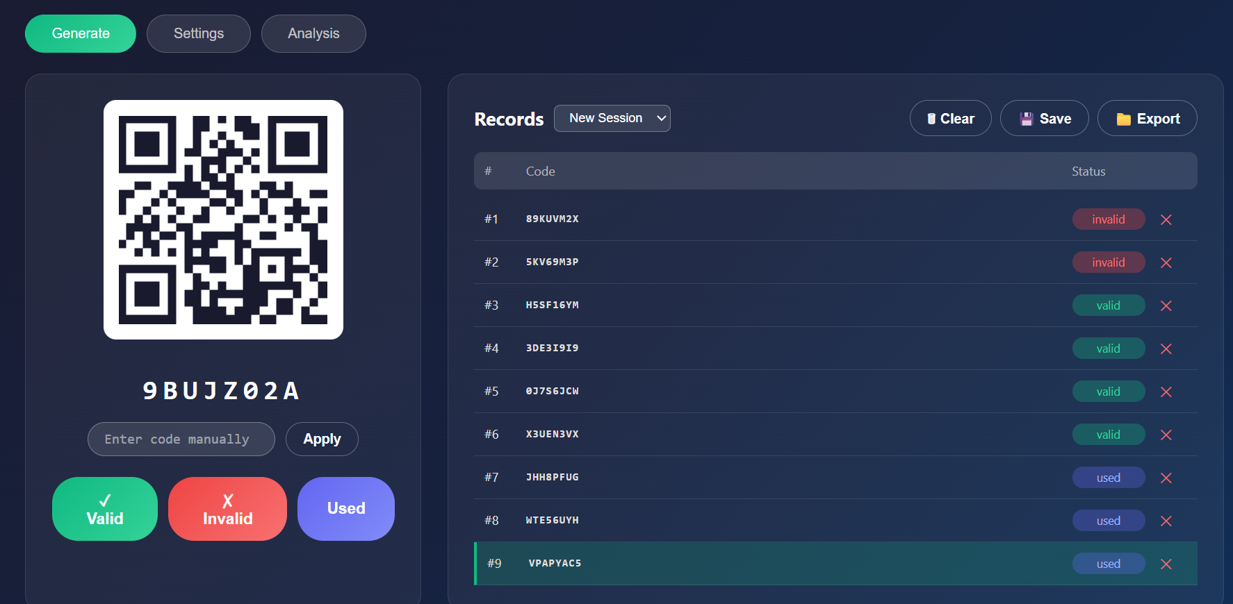 QR Code Analyzer & Predictor - Screenshot 2 showing product features and functionality