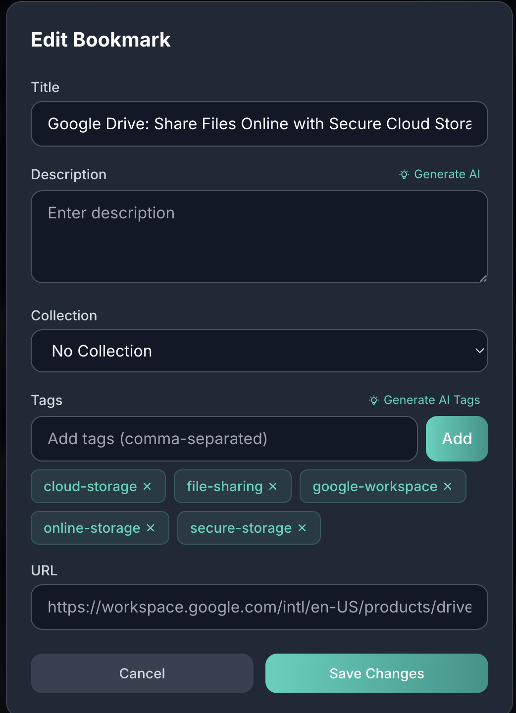SortlyAI - Screenshot 2 showing product features and functionality