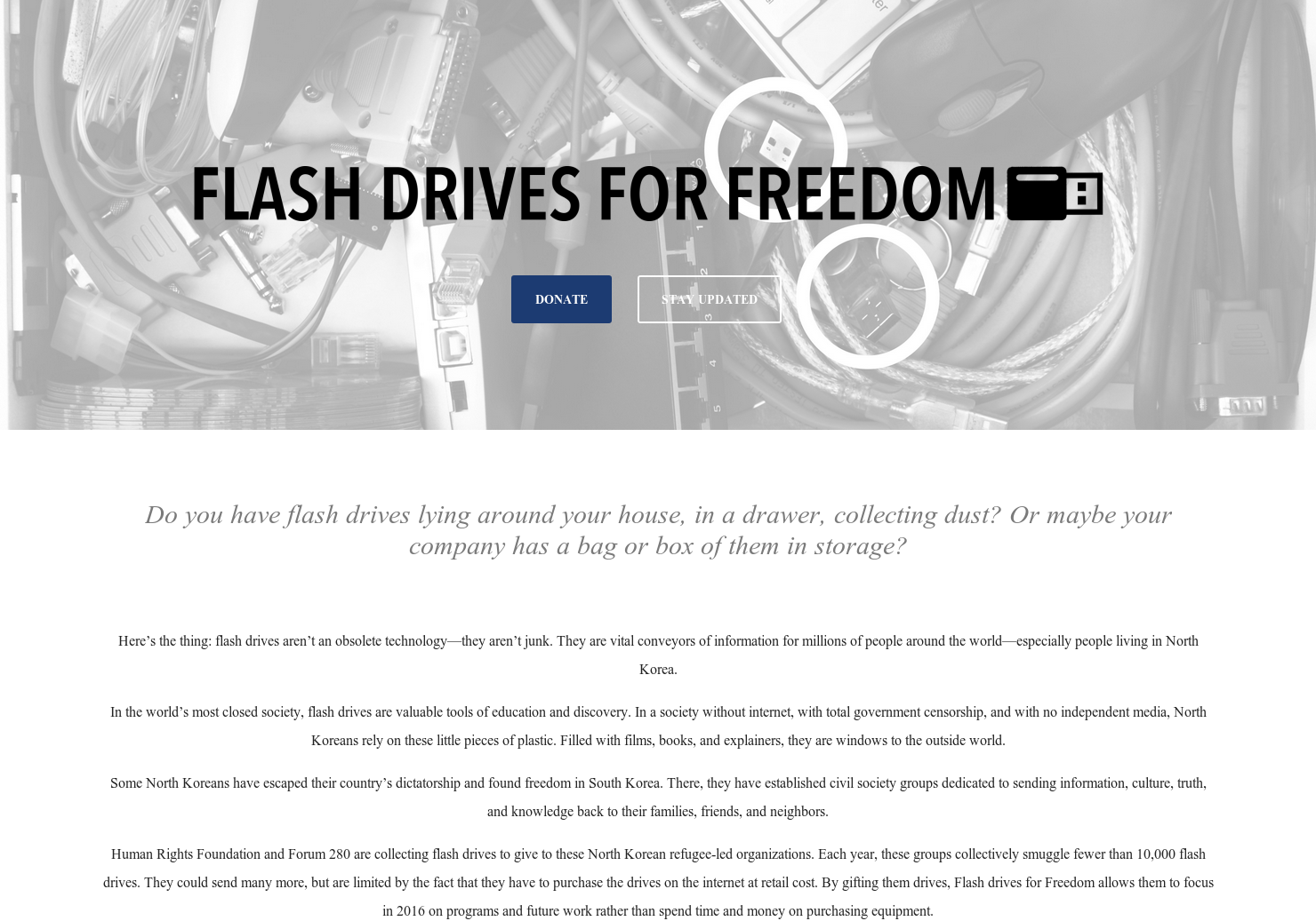 Flash Drives for Freedom gallery image