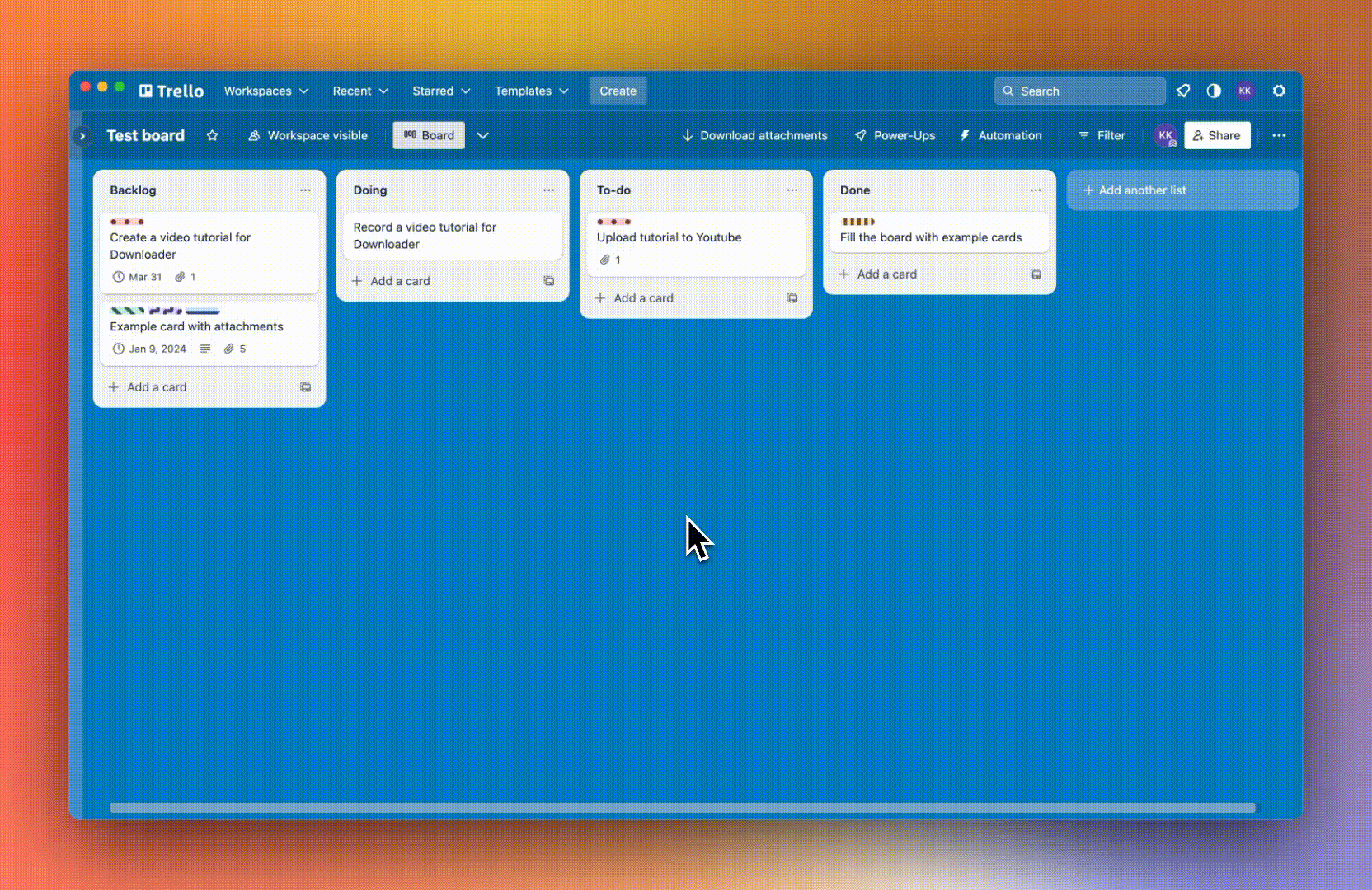 Anhang Downloader für Trello - Laden Sie alle Anhänge in Boards, Listen und Karten problemlos herunter Medien 1