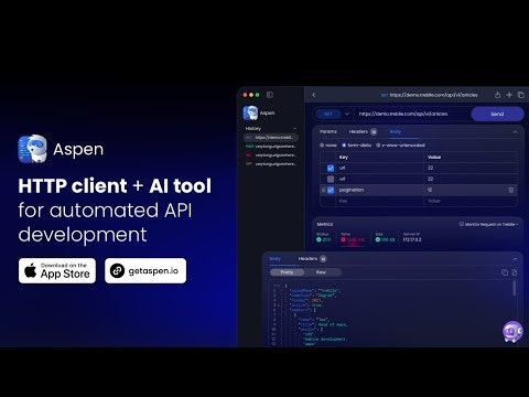 startuptile Aspen-Blazing fast API tester with AI helper & no login required