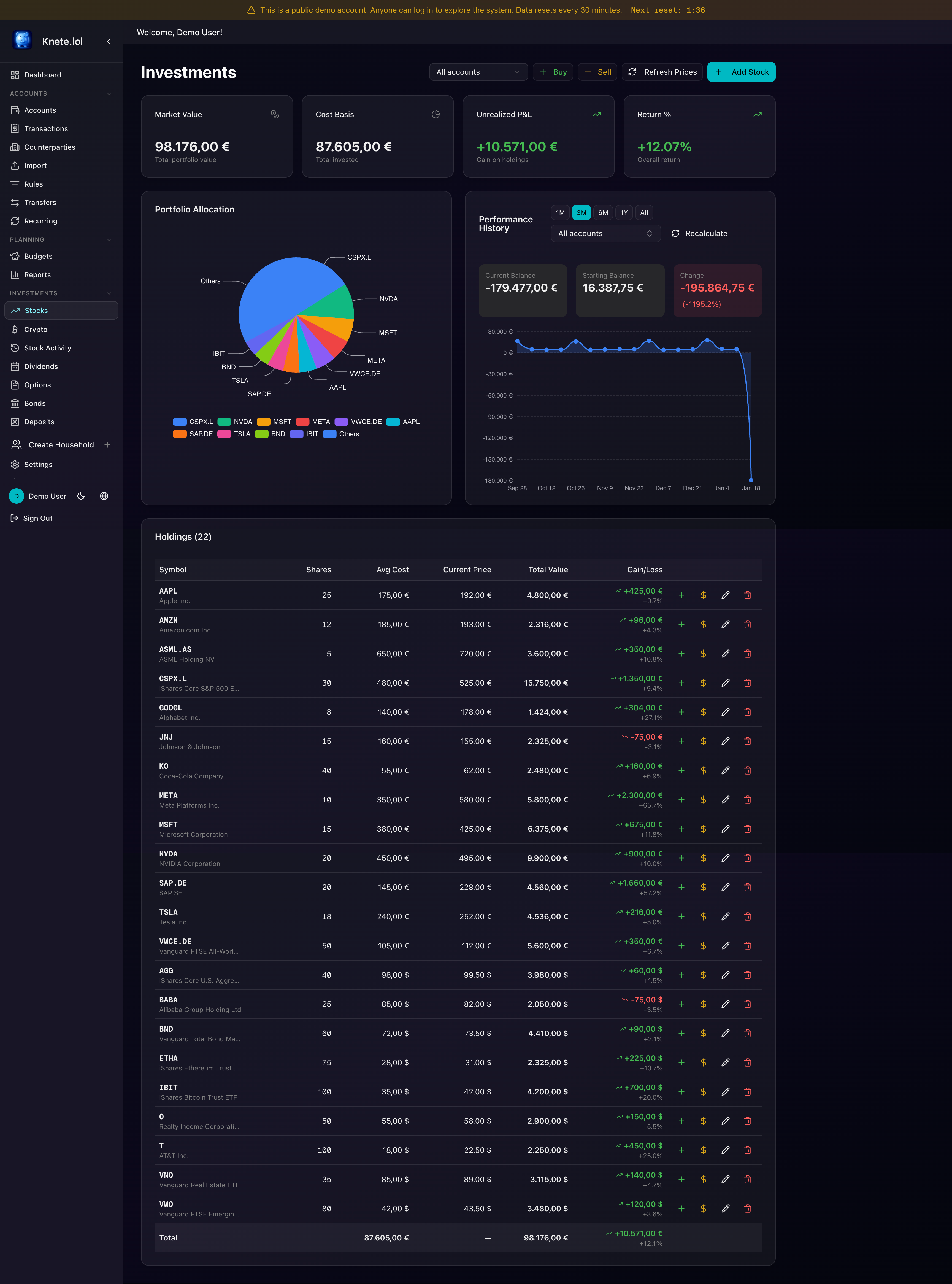 Knete.lol - Screenshot 2 showing product features and functionality