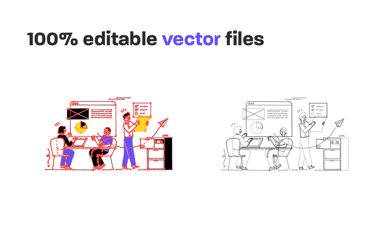 oi-oi hand-drawn illustrations gallery image