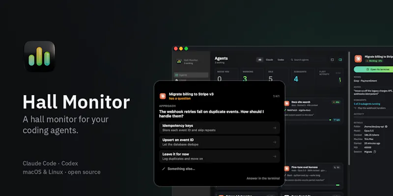 Hallmonitor screenshot 2