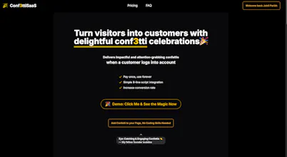 ConfettiSAAS gallery image