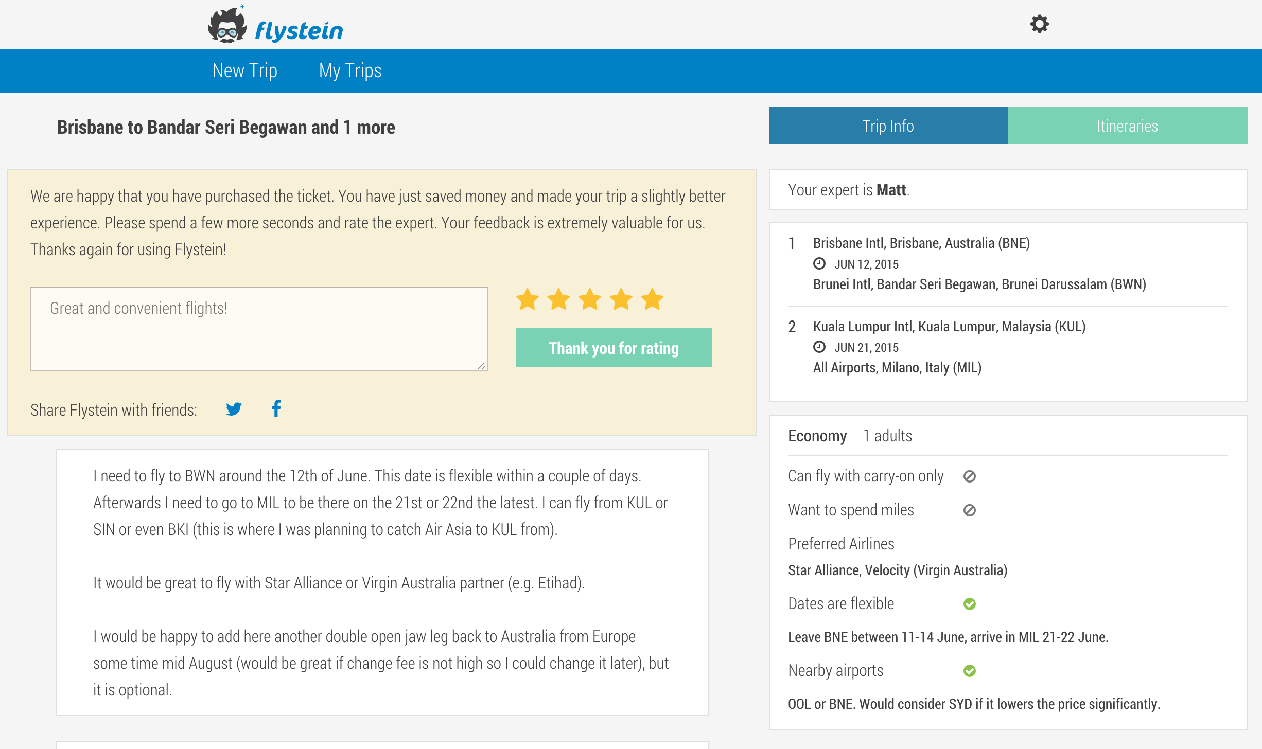 Flystein Image