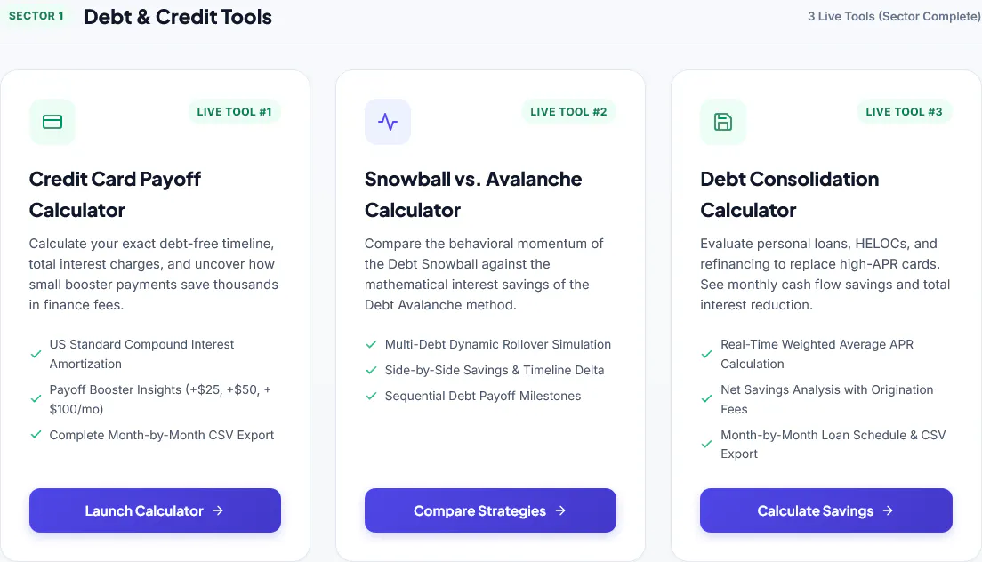 DebtFlow gallery image