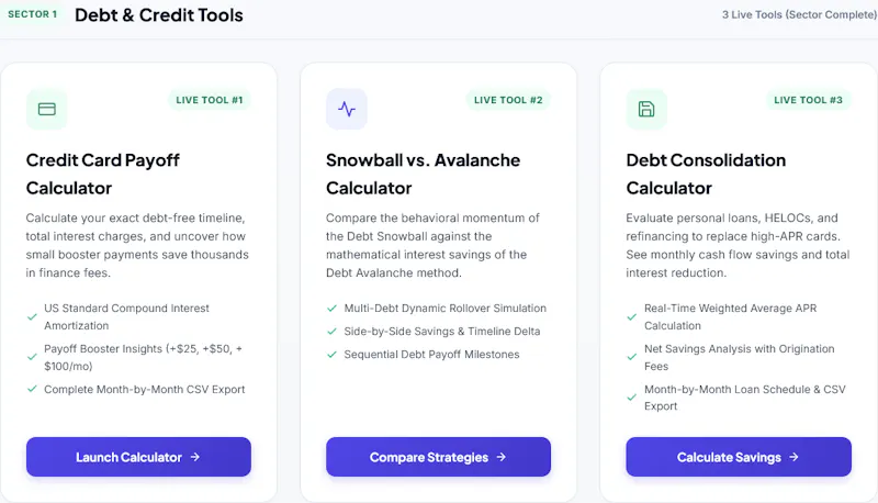 DebtFlow screenshot 2
