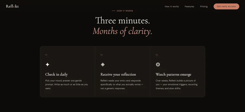 Reflekt — The journal that writes back screenshot 3