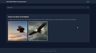 0xAi | Stable Diffusion Prompt Generator gallery image
