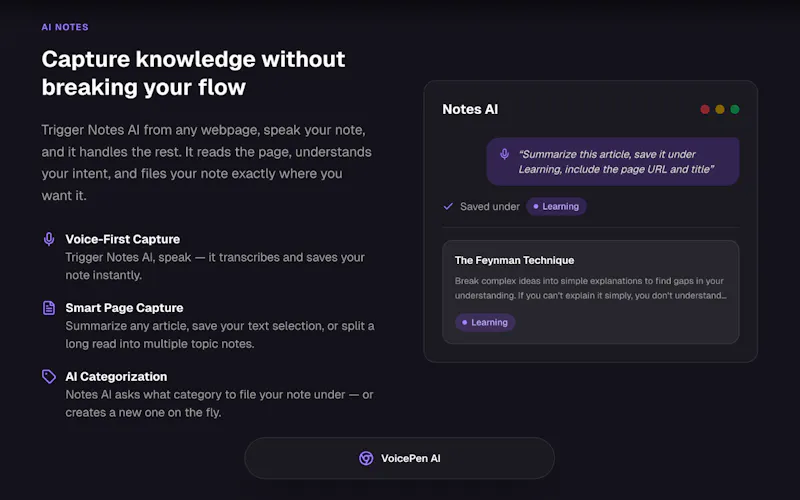 VoicePen AI screenshot 3