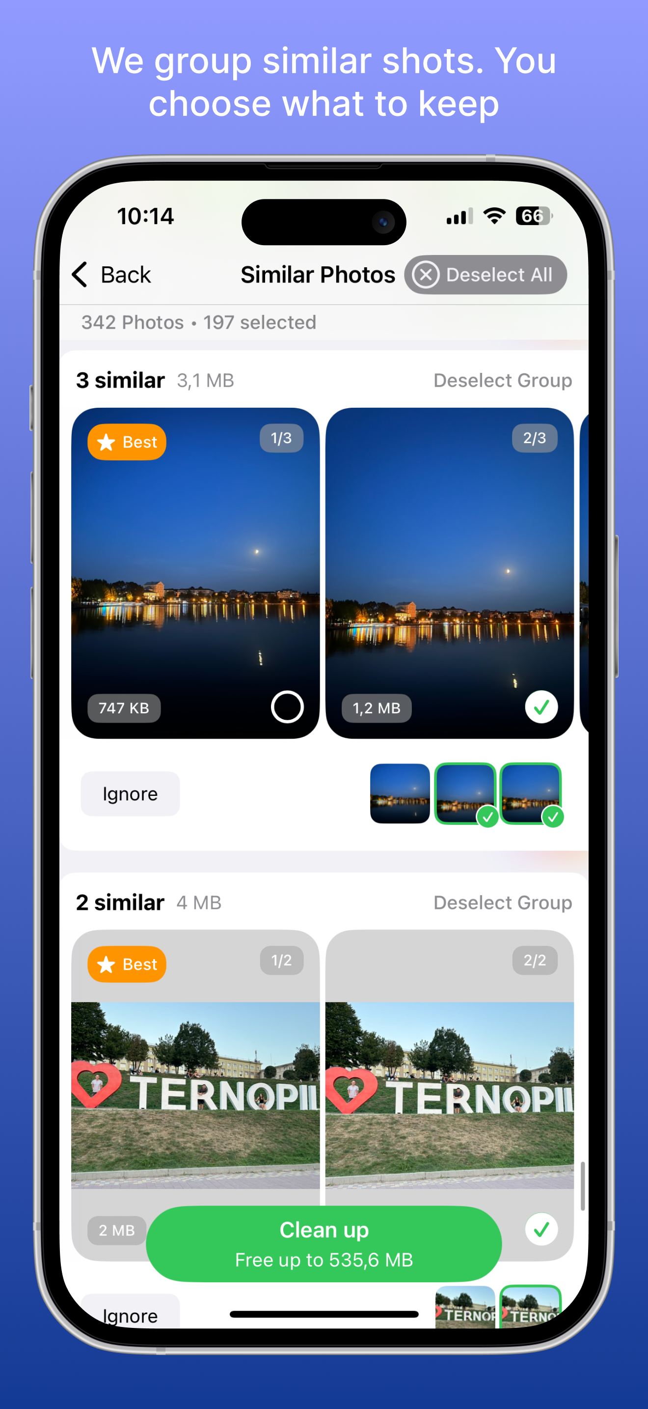 Mop It: Free Up Space (iOS) gallery image