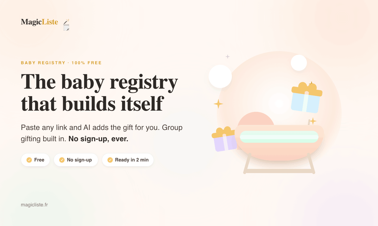 MagicListe an hassle free registry list gallery image