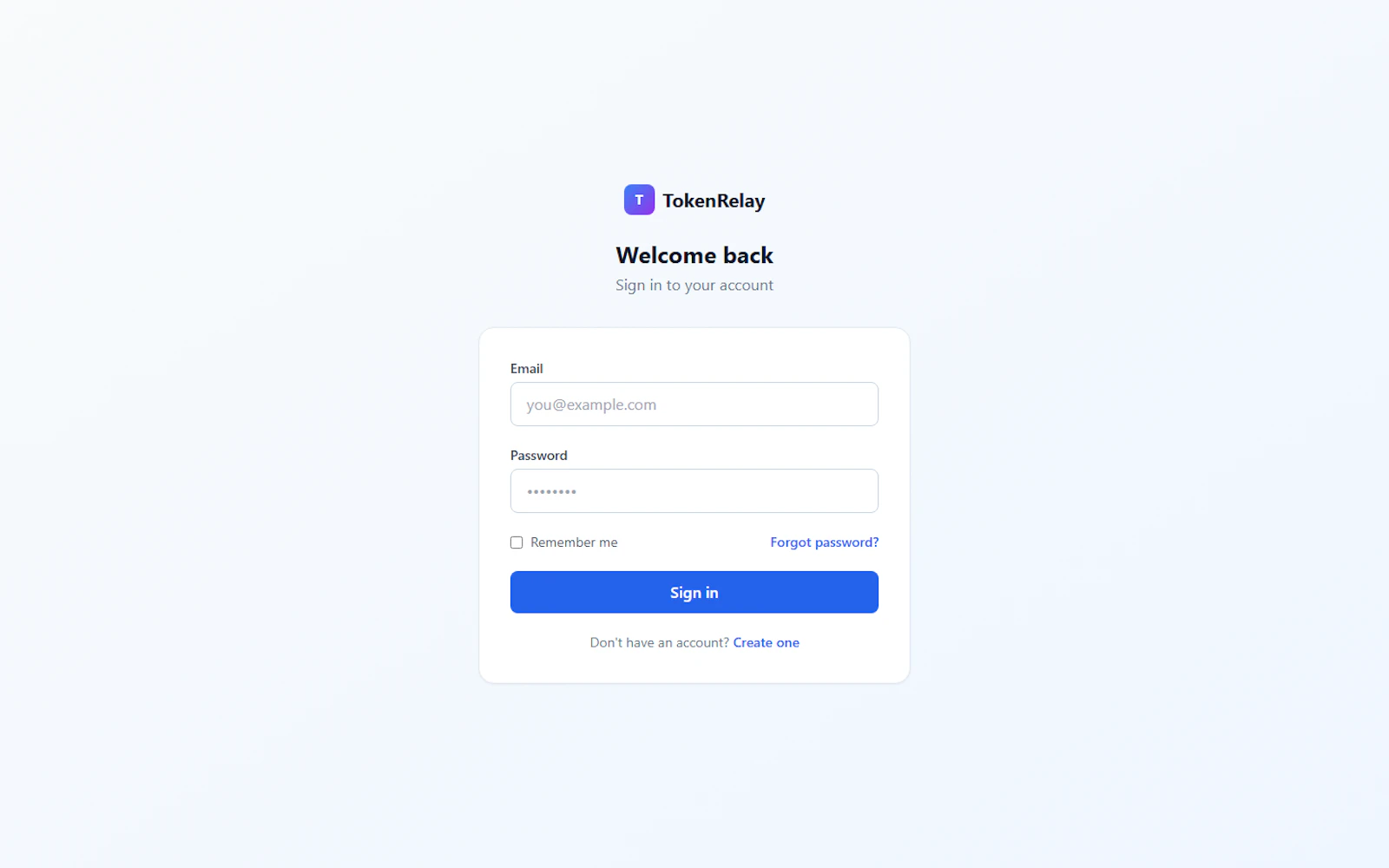 TokenRelay screenshot 2