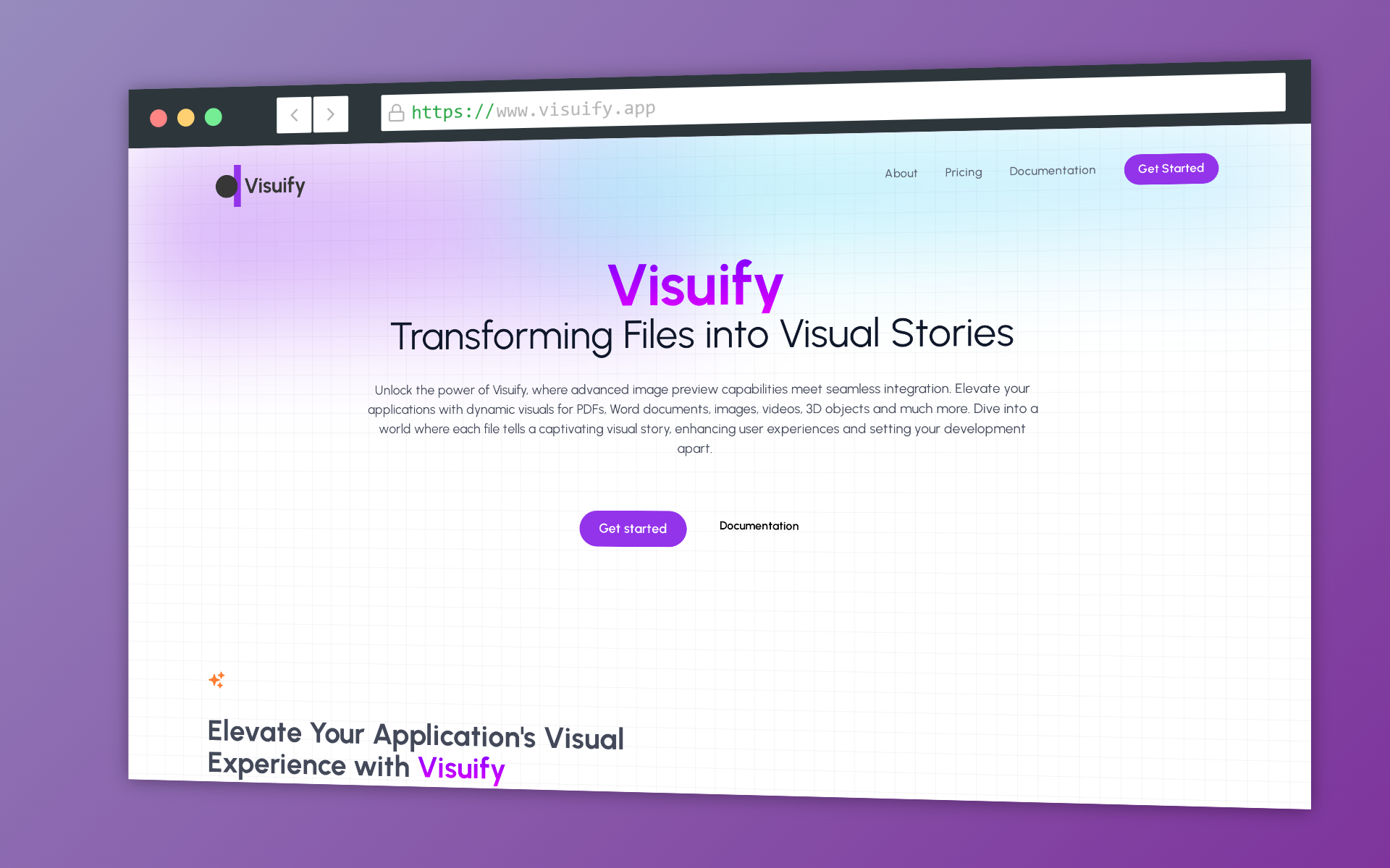 startuptile Visuify-Transforming files into visual stories