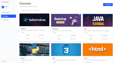 EduStack LMS gallery image
