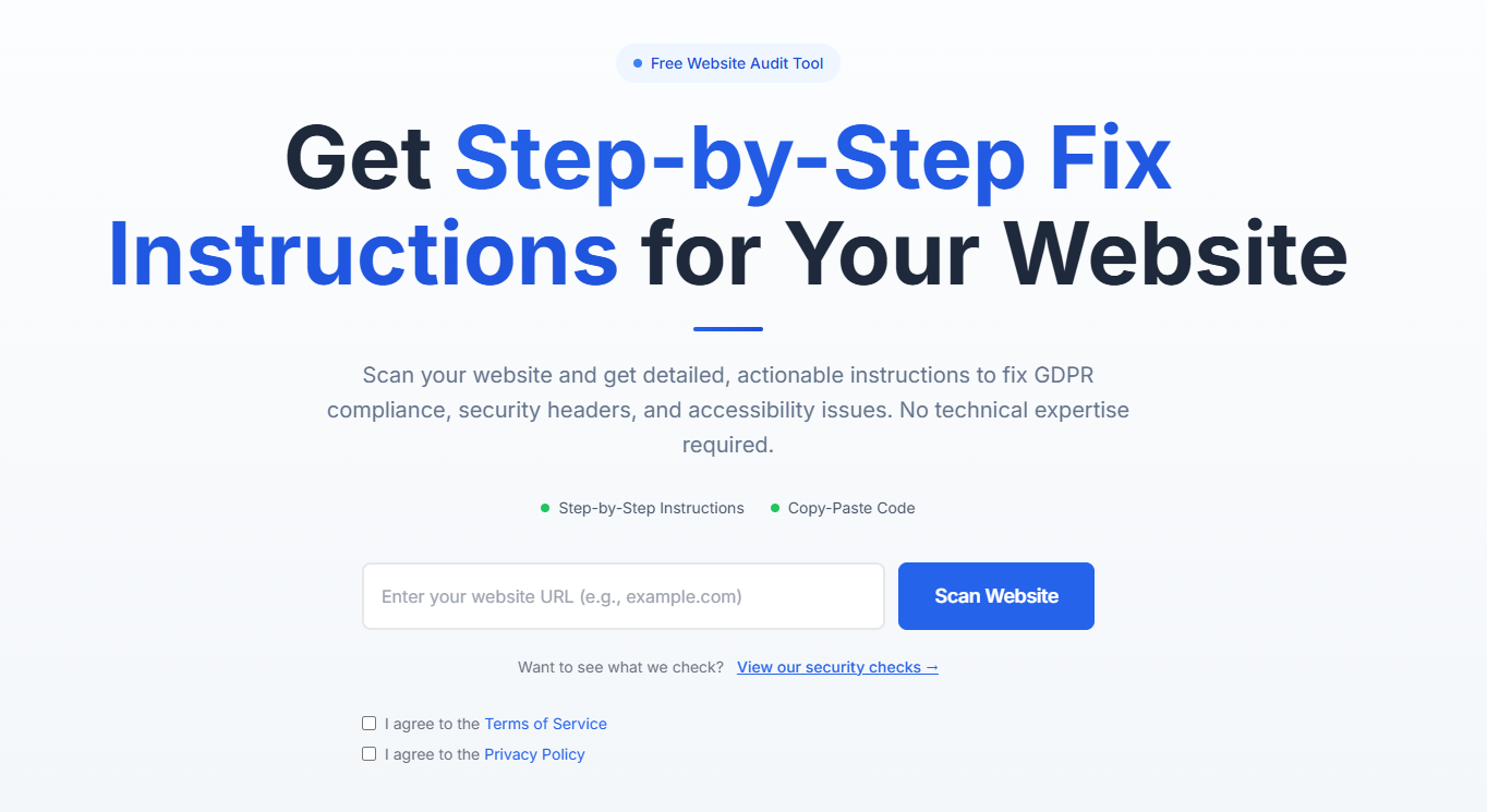 Média Polaris Audit - Website Health Scanner 1