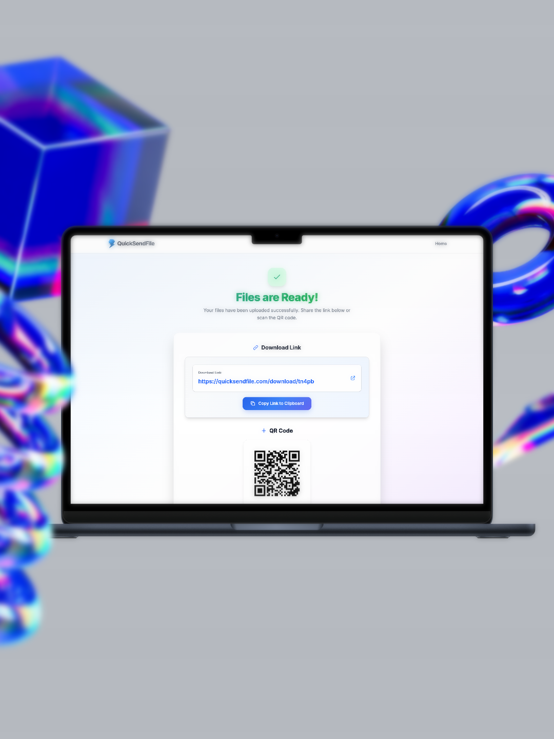 Quick Send File - Screenshot 3 showing product features and functionality