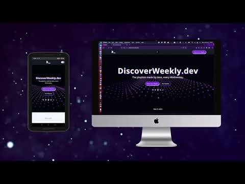 DiscoverWeekly.dev gallery image