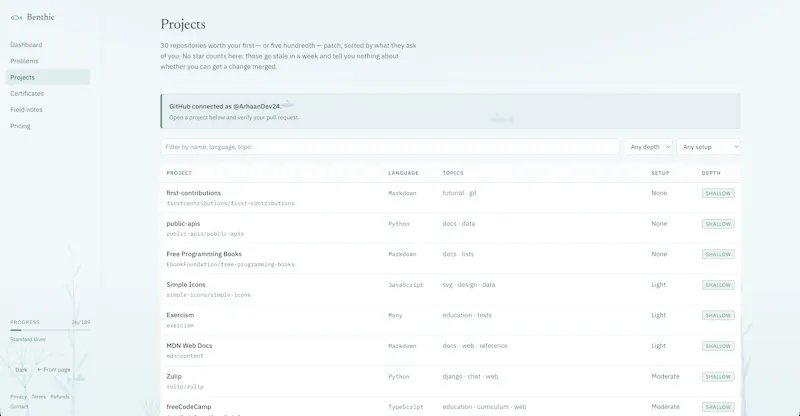 Benthic screenshot 4