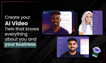 Image showcasing Leonardo Labs&rsquo; advanced AI video personalities for customer service and content creation.