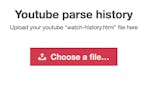 Youtube history parser image