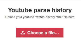 Youtube history parser gallery image
