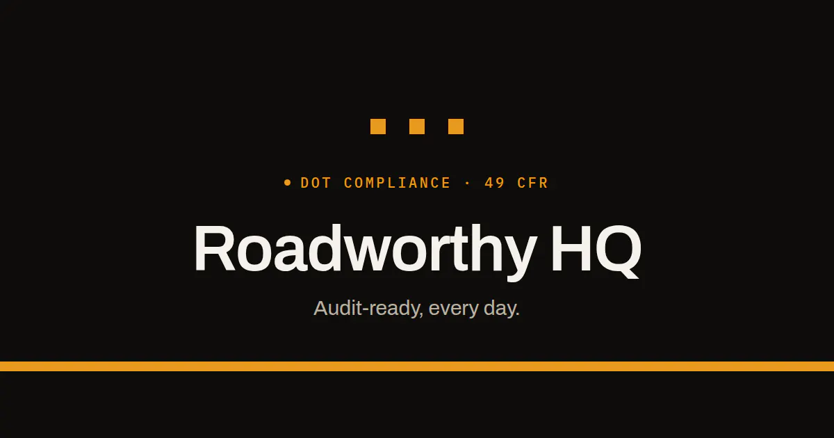 Roadworthy HQ gallery image