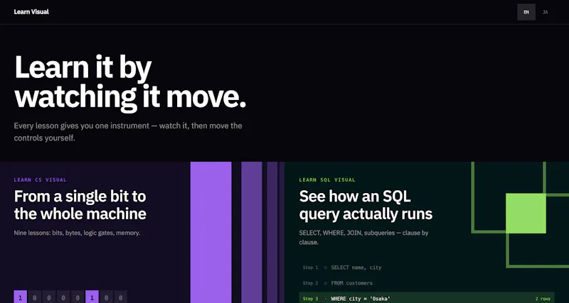 Learn Visual screenshot 2