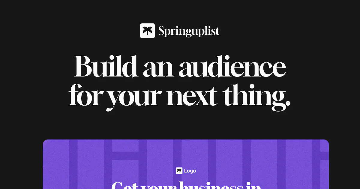 Springuplist gallery image