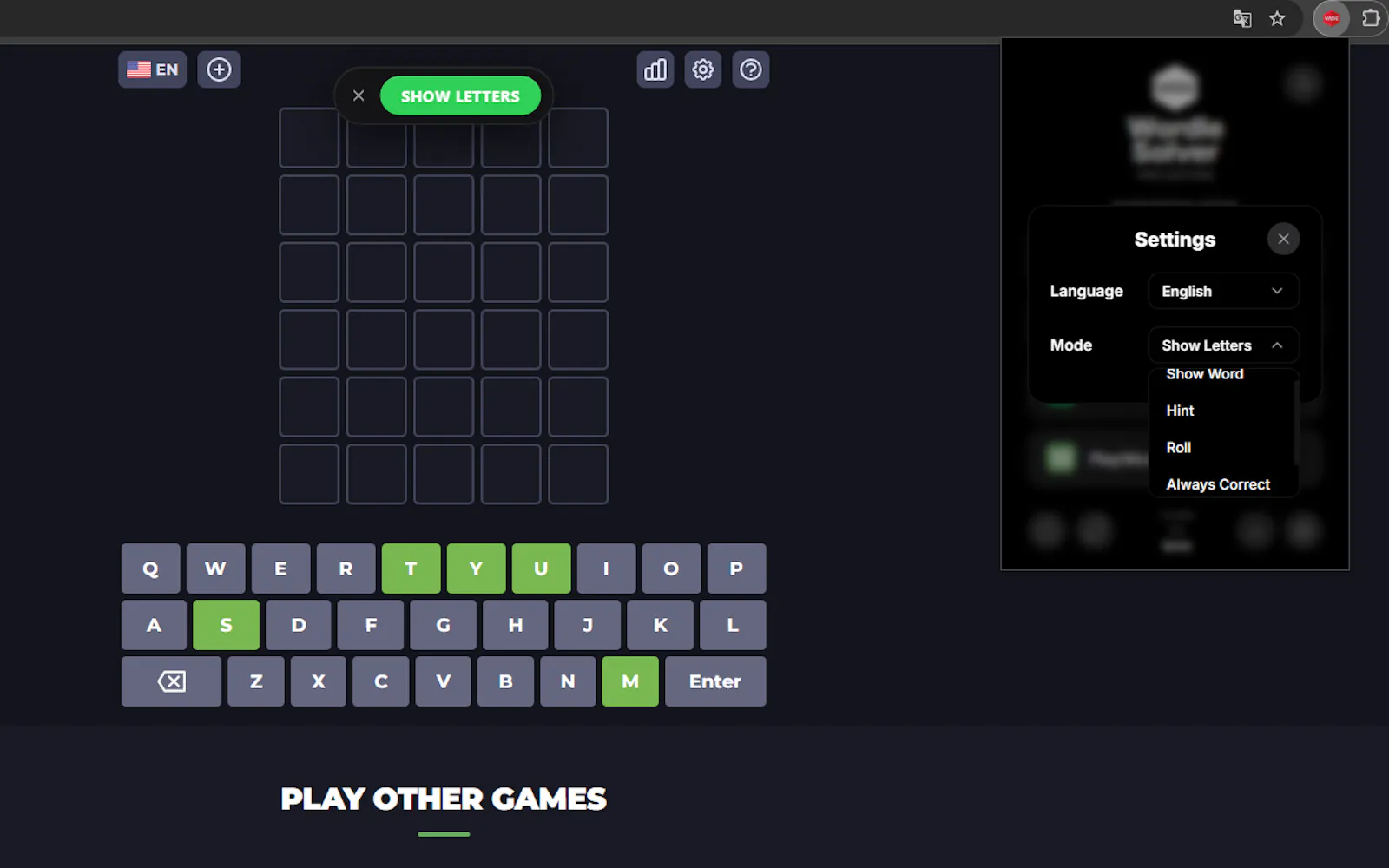 Best Extenion for Wordles! screenshot 4
