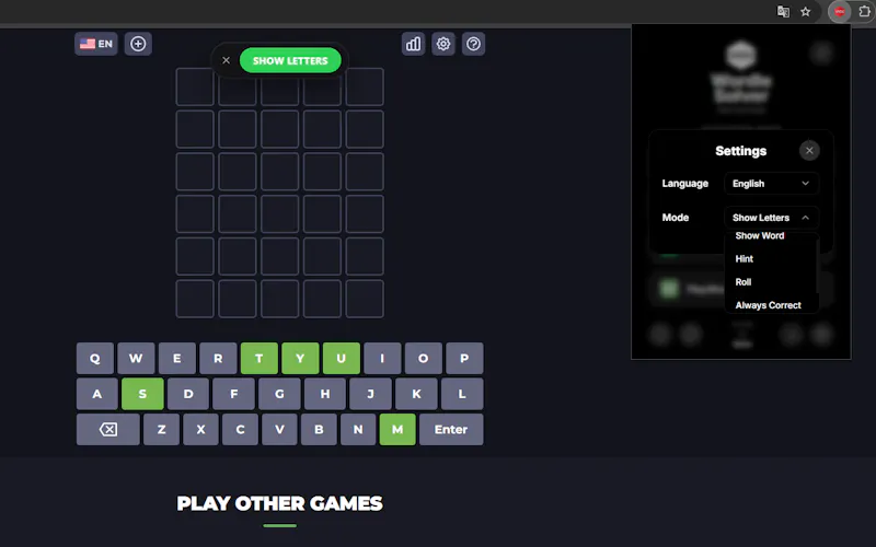 Best Extenion for Wordles! screenshot 4