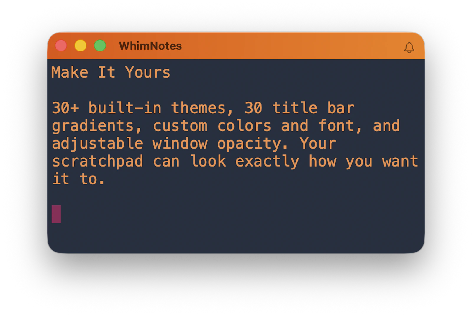 WhimNotes screenshot 2