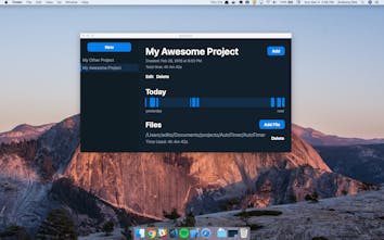 Autotimer Hands Free Time Tracking App For The Mac Status Bar Product Hunt