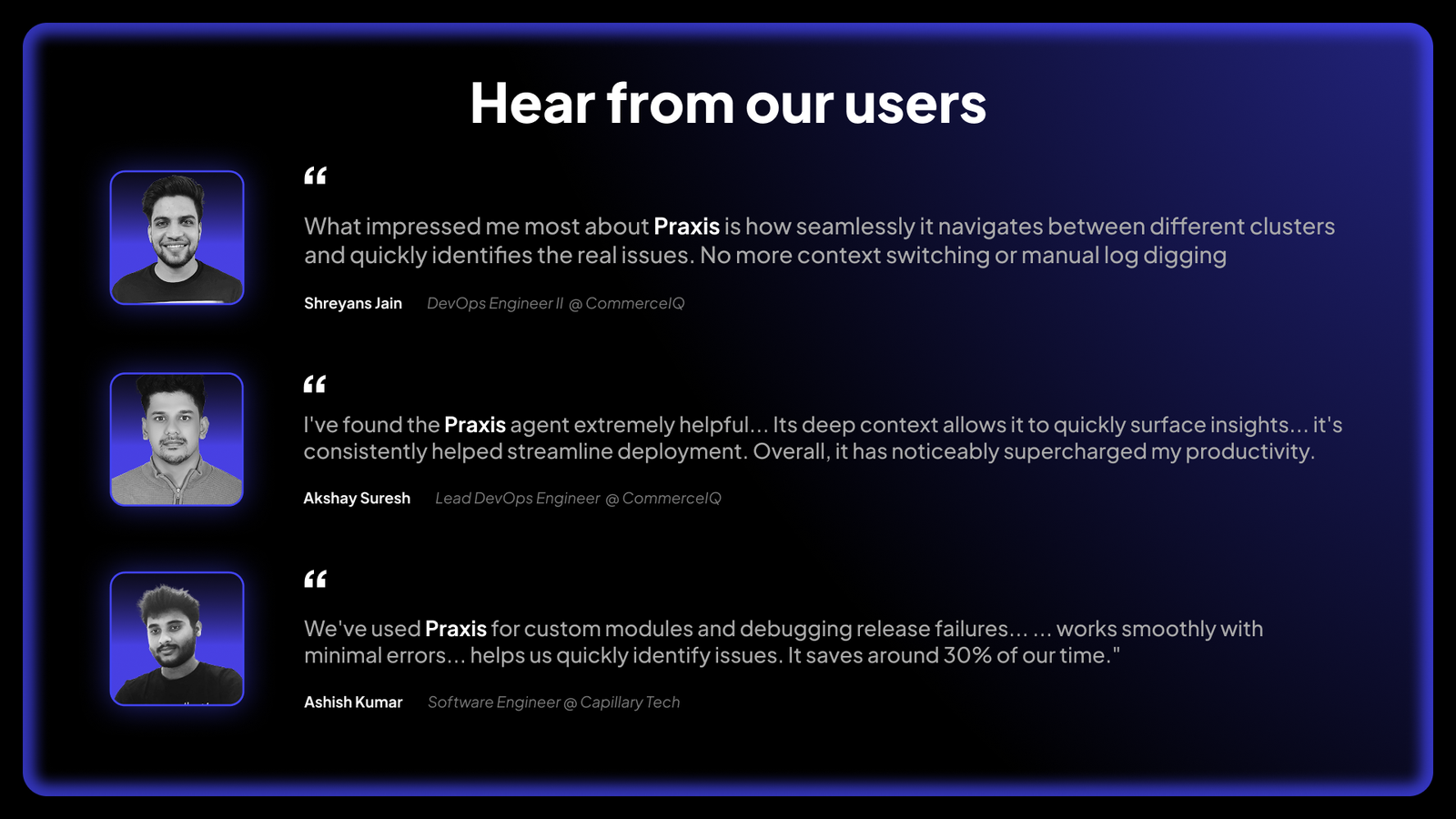 Praxis by Facets.cloud gallery image