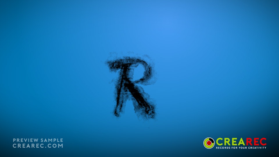Ink Alphabet Animated stock footage text gallery image